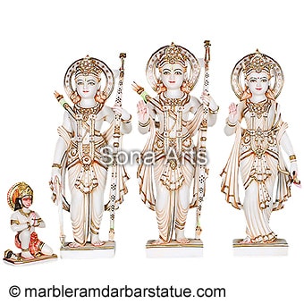 Ram darbar statue stone