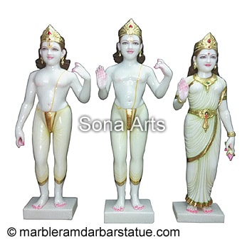 Iskcon-ram-darbar-murtis