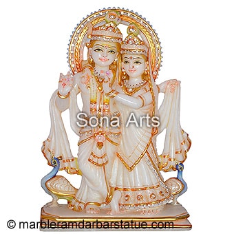 Radha Krishna Marble Statue online shopping