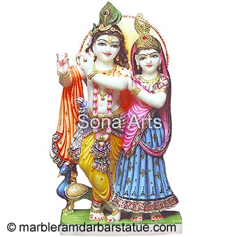 Exquisite Pair of Radha Krishna