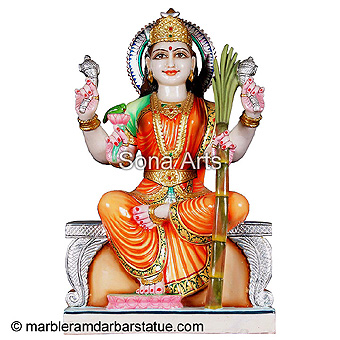 Marble Raj Rajeswari Maa Statue