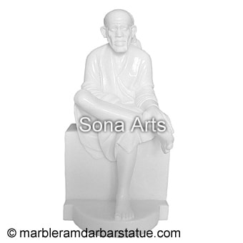 Marble Shirdi Sai Baba Statue