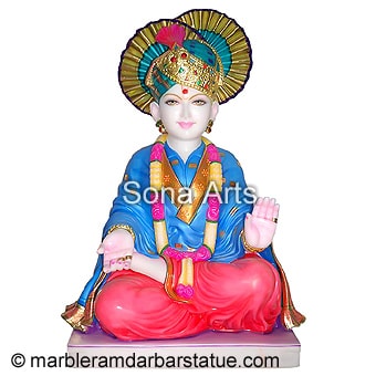 Marble Swaminarayan Murti
