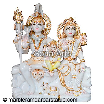 Shiv Parvati Statue