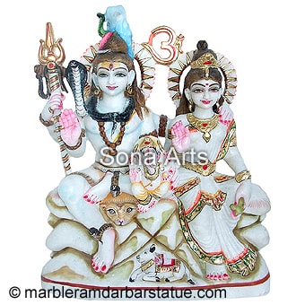 Marble-Shiv-Parvati-Statues-Exporter