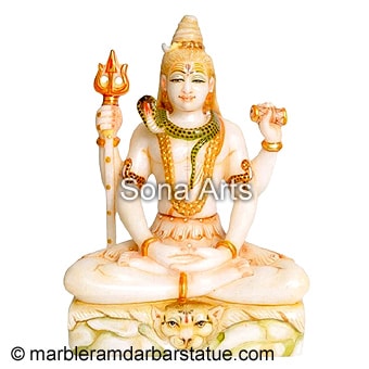 Lord Abhaya Mudra Shiva Idol