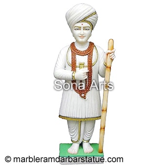 Marble Jalaram Bapa Murti