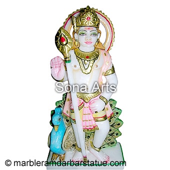 Marble lord Murugan Idols