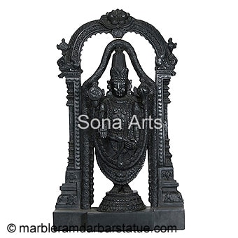 Marble tirupati balaji statue