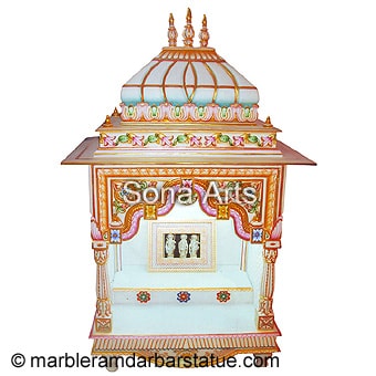 Marble Mandir Colorful