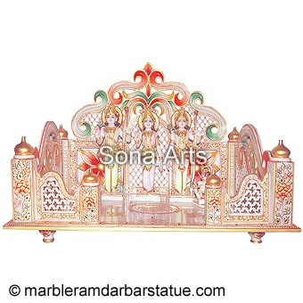 Marble Singhasan