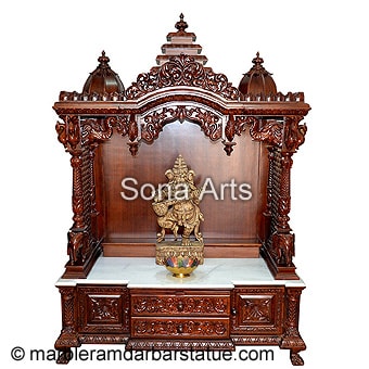 Buy Wooden Mandir